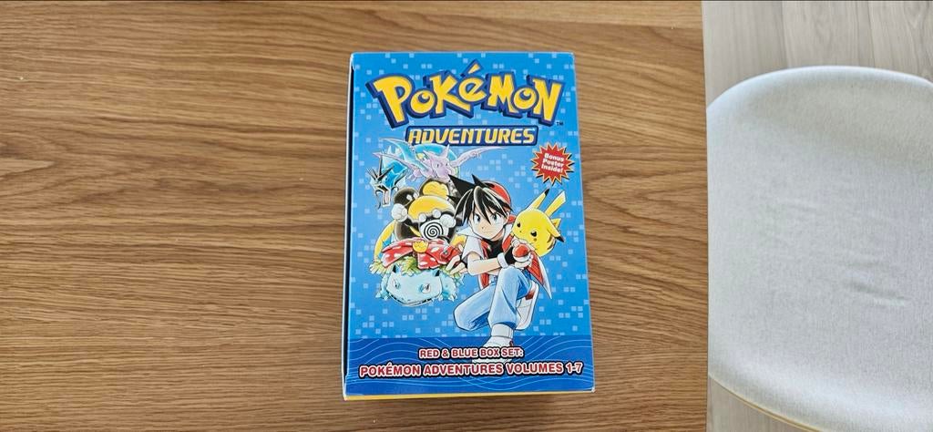 Pokémon Adventures Red & Blue Box Set Volumes 1-7, Boeken, Meerdere comics, Ophalen of Verzenden, Zo goed als nieuw, Japan (Manga)