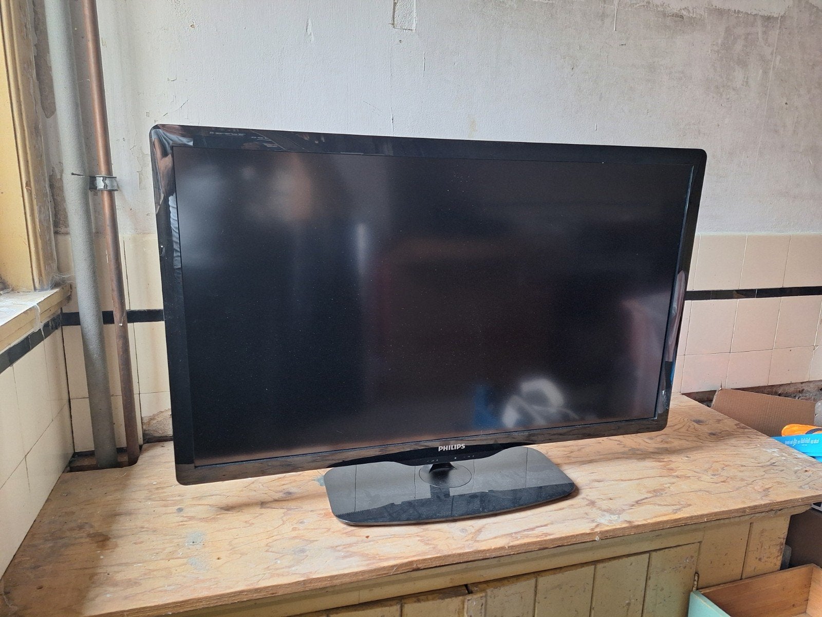 platte tv Philips hdmi 40 inch, Audio, Tv en Foto, Televisies, Ophalen, Philips, Gebruikt, 50 Hz