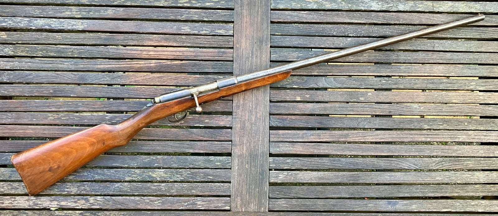 Antiek Frans jachtgeweer ca 1860, Antiek en Kunst, Ophalen of Verzenden