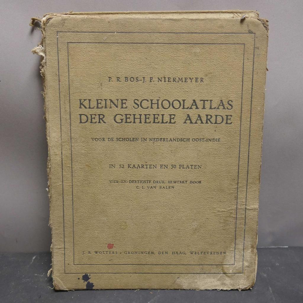 Atlas Nederlandsch Oost Indie BU2 NOI school kaarten, Ophalen of Verzenden, Beta, Gelezen, Overige niveaus