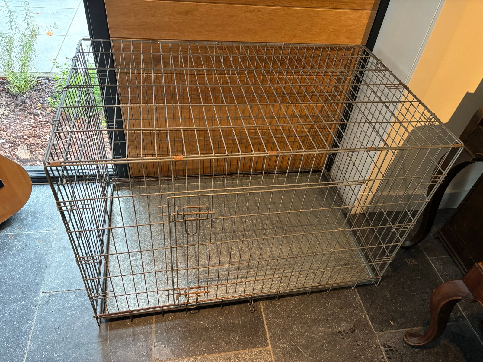 Hondenbench 110x68x74 bxdxh, Ophalen, Gebruikt