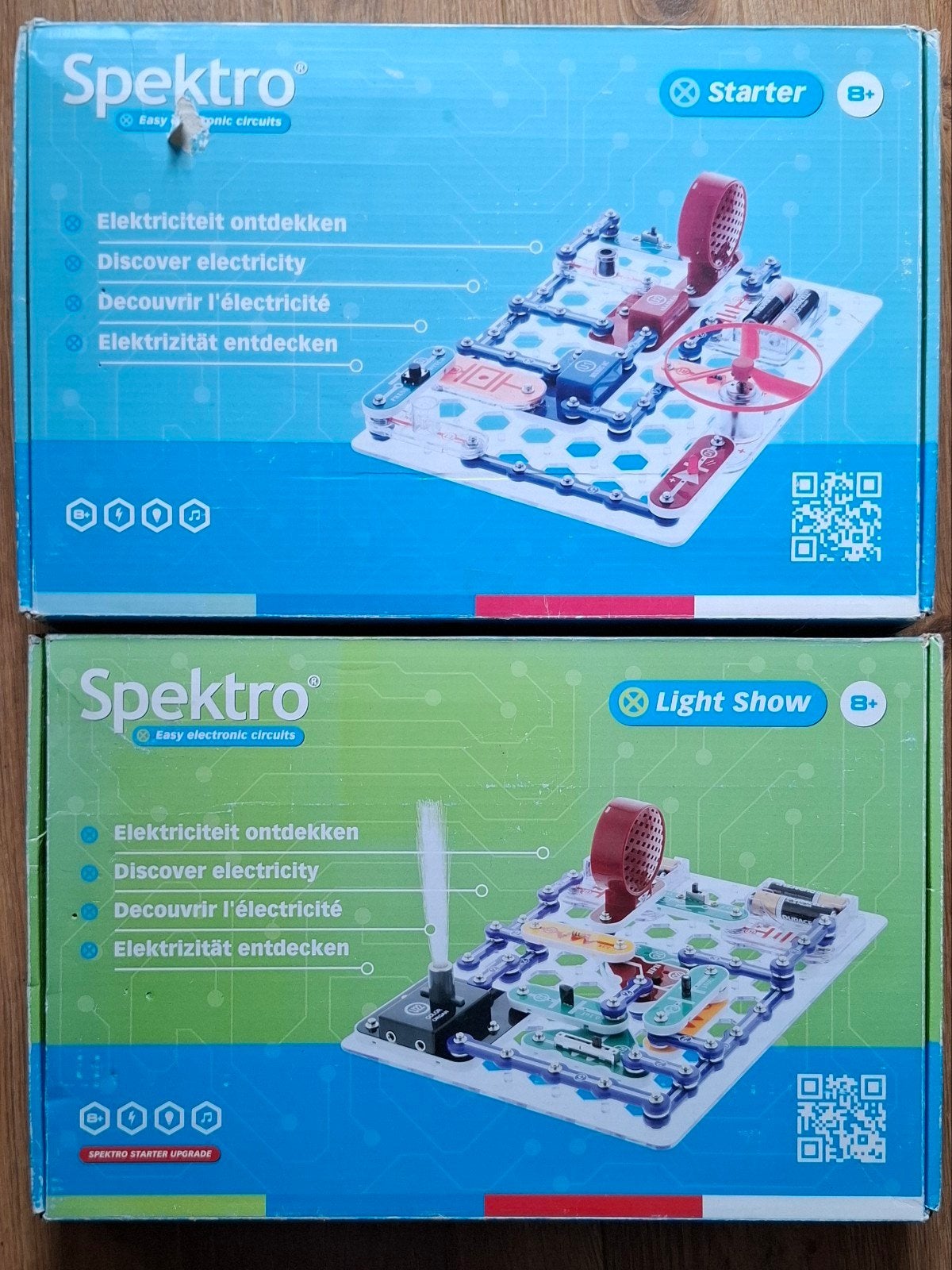 Spektro Starter en Spektro Light Show - Compleet, Ophalen of Verzenden, Gebruikt, Elektronica, Met licht