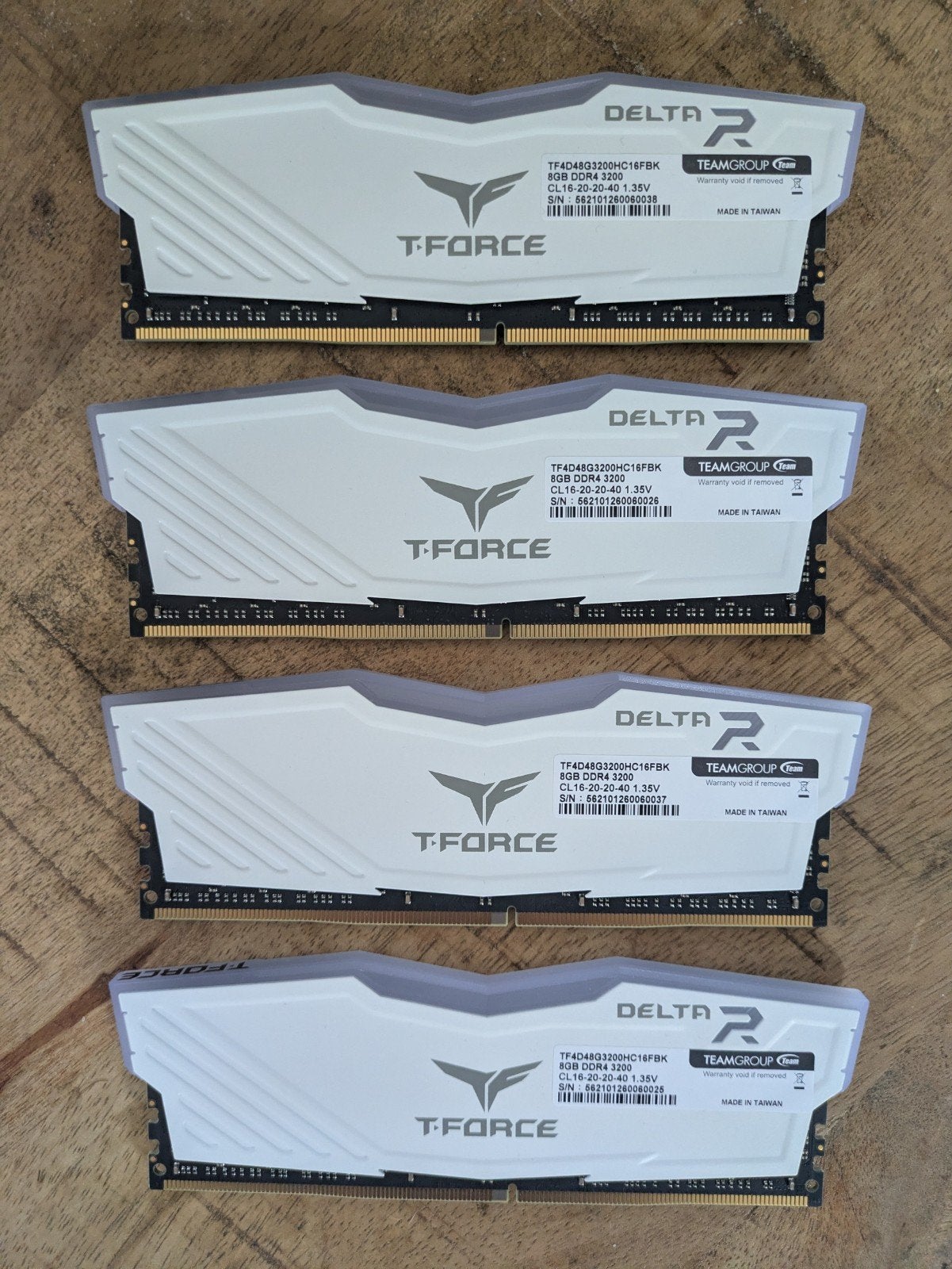 Team Group T-Force Delta RGB 32GB (4x8GB) DDR4-3200 RAM, Computers en Software, RAM geheugen, 32 GB, DDR4, Ophalen of Verzenden