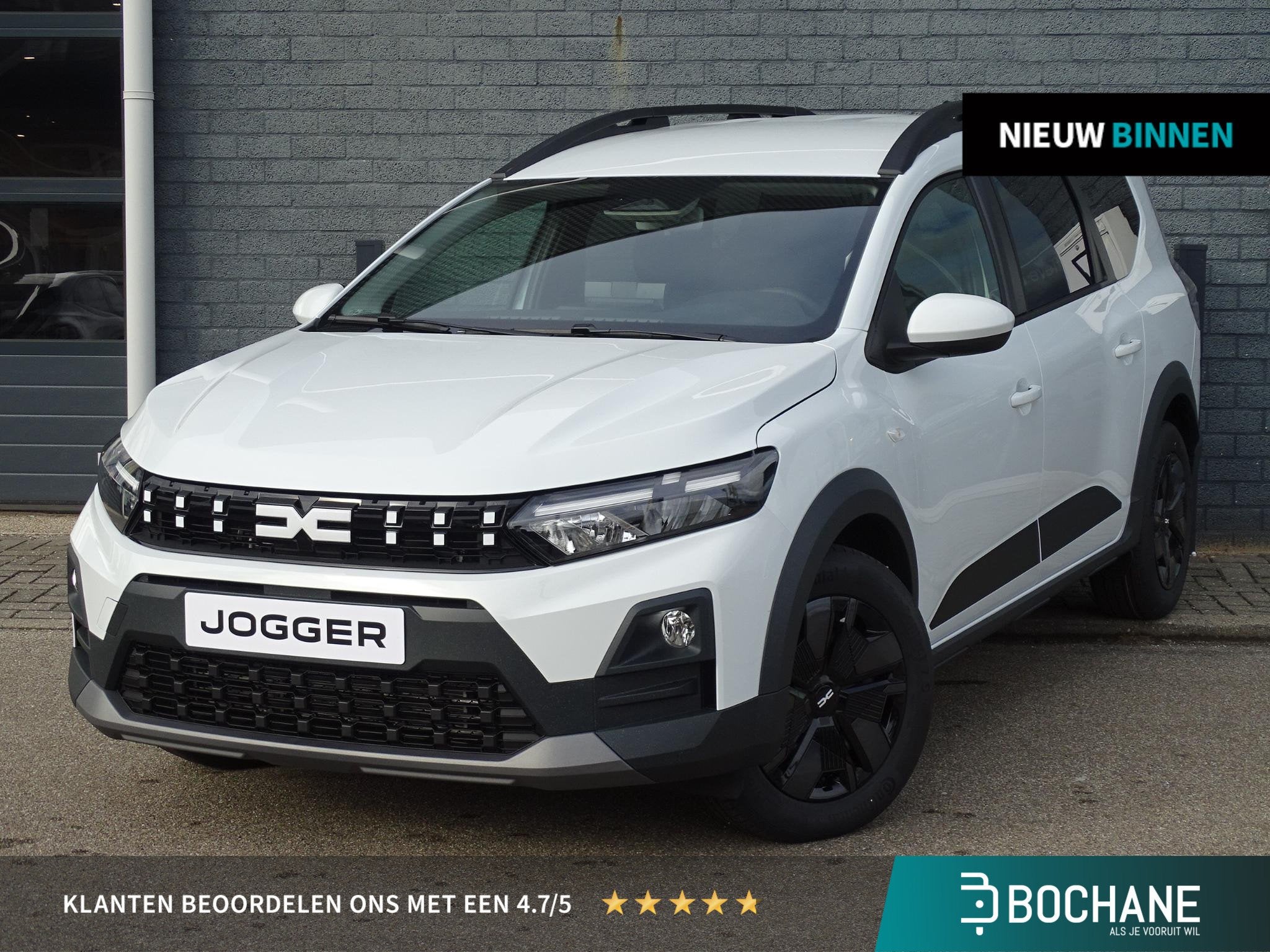 Dacia Jogger 1.8 hybrid 155 expression 7p. APPLE CARPLAY & A, Lane Keeping Assist, Stof, 1789 cc, Euro 6