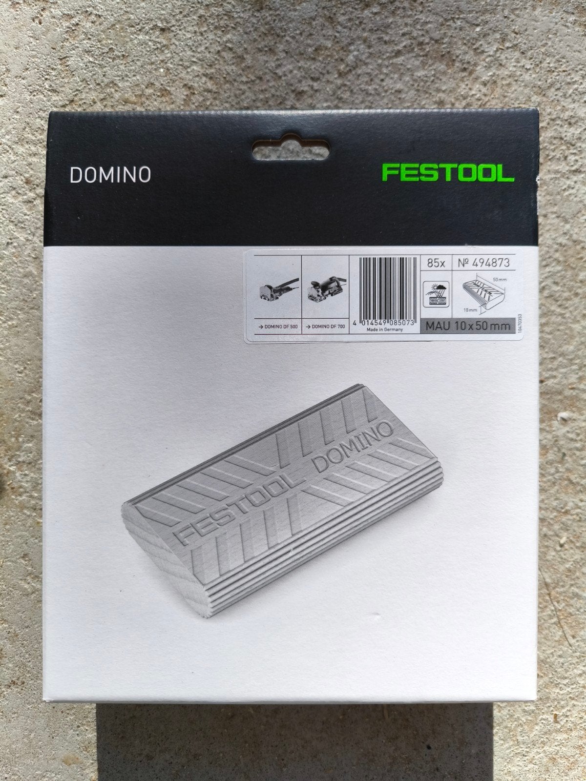 Nieuwe Festool DOMINO deuvels 10x50mm SIPO - 85 stuks, Ophalen of Verzenden, Nieuw, Overige typen, Festool