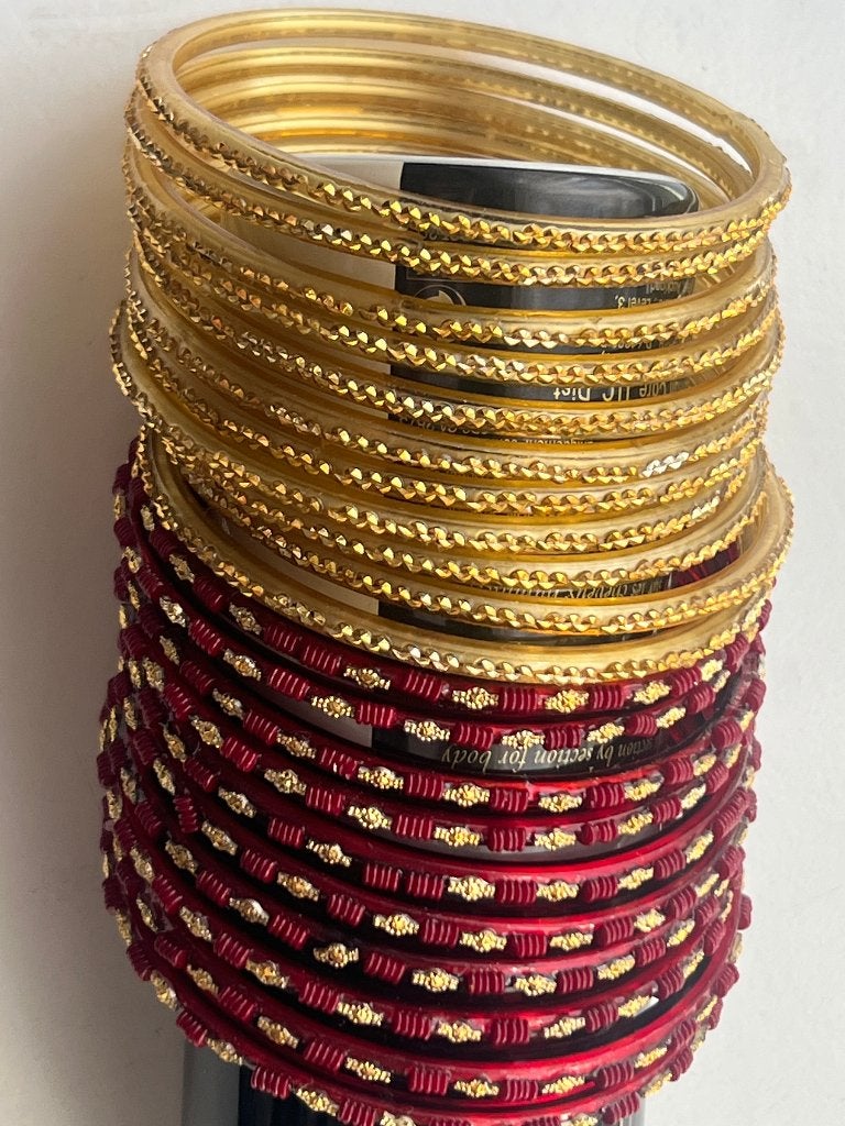 glazen armbanden uit india, Ophalen, Zo goed als nieuw, Overige kleuren, Overige materialen