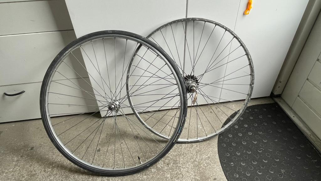 Vintage racefiets wielset Weinmann 622x16, Wiel, Ophalen of Verzenden, Zo goed als nieuw, Aluminium