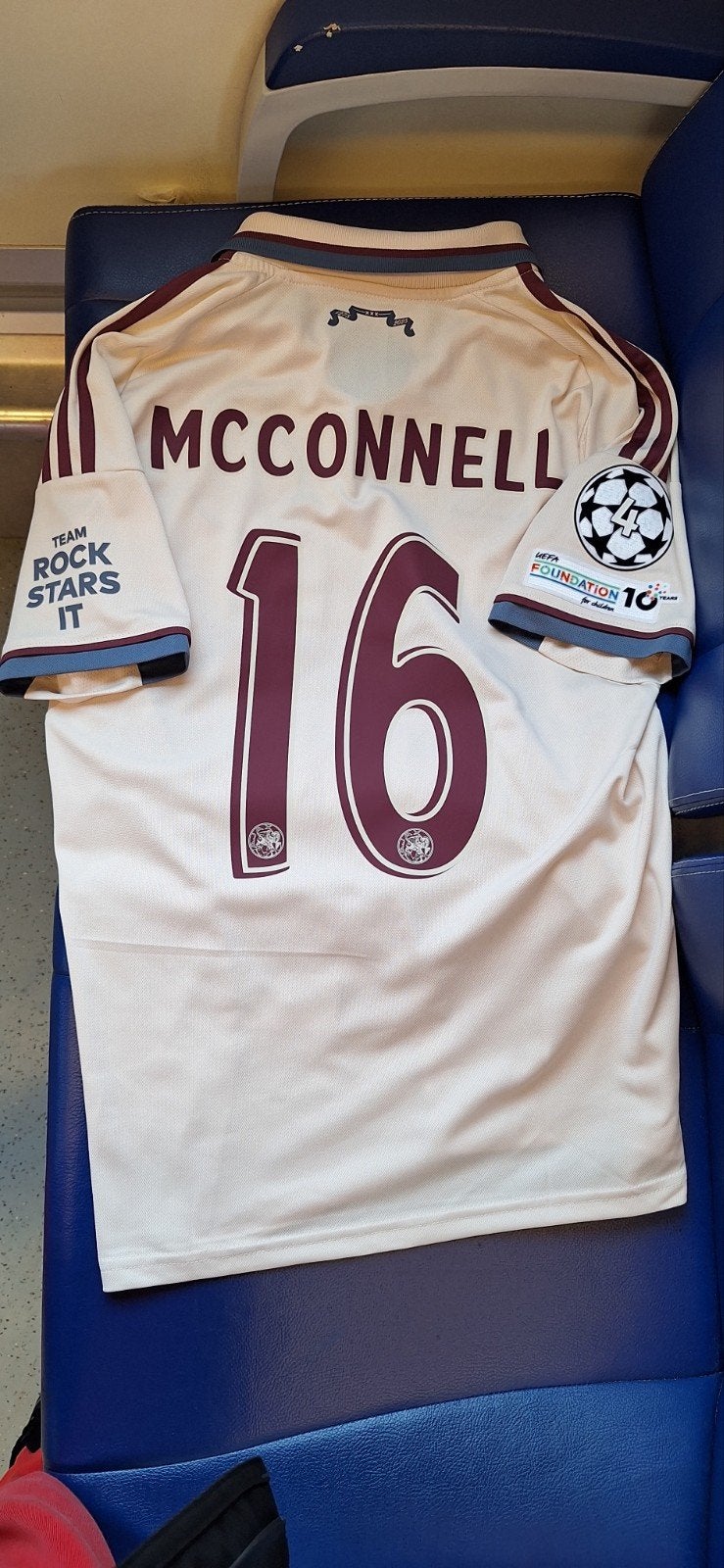 BNWT Ajax Amsterdam 25/26 Uitshirt McConnell #16 - Maat S, Ophalen of Verzenden