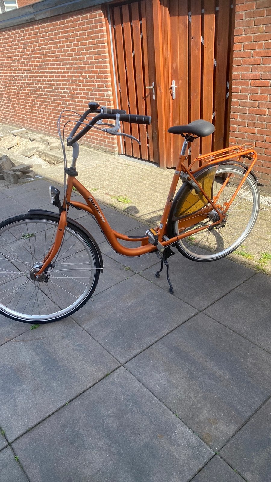 Fiets dsmes moeder fiets 28 inc 7 versneling frame 57 cm, 56 cm of meer, Ophalen, Zo goed als nieuw