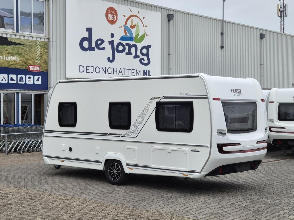 Fendt Apero Activ 465 GE, Caravans en Kamperen, Standaardzit, Bedrijf, Fendt, Schokbreker