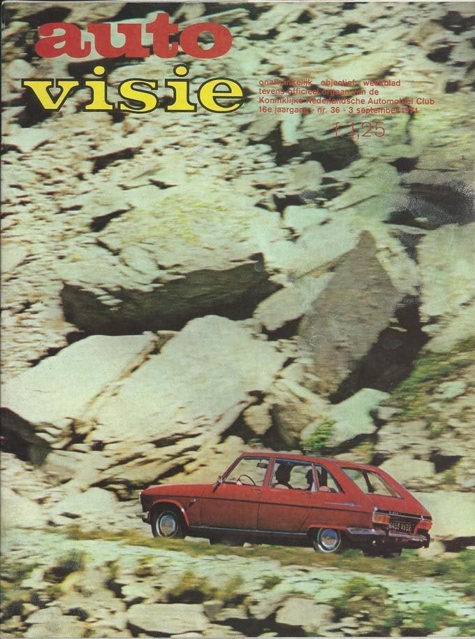 Autovisie 36 1971 : Sunbeam 1500 GT - BMW 3.0 S - Tyrell, Boeken, Ophalen of Verzenden, Gelezen, Algemeen