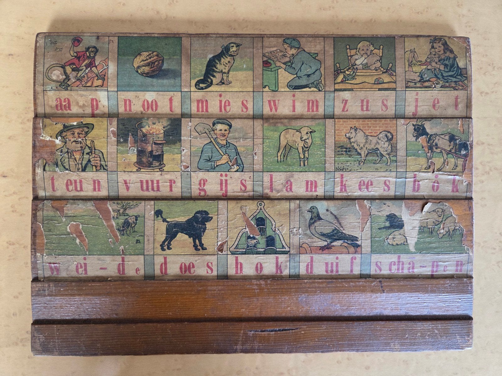 Antiek leesplankje, Ophalen of Verzenden