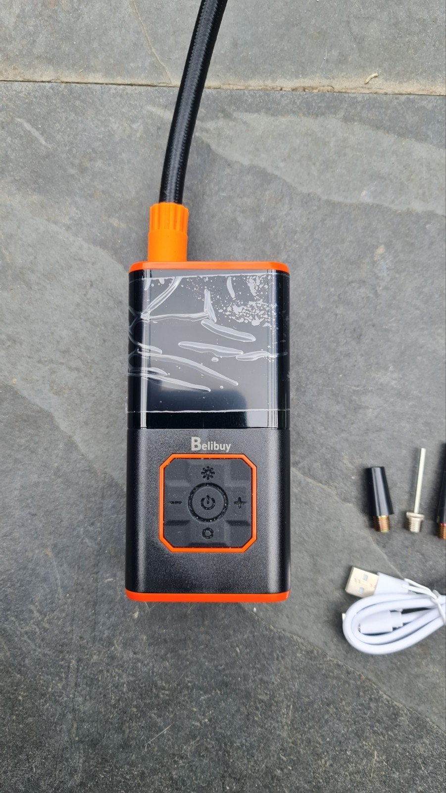 Belibuy Oplaadbare Pomp met Toebehoren, Ophalen of Verzenden, Drukmeter, Nieuw