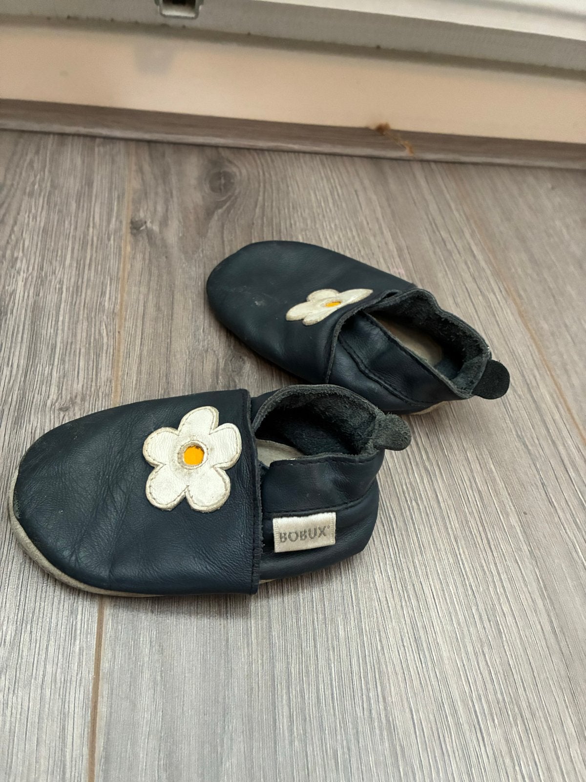 Bobux babyslofjes maat 20-21 - Ideaal als eerste schoentjes, Ophalen of Verzenden, Gebruikt, Jongen of Meisje, Schoenen