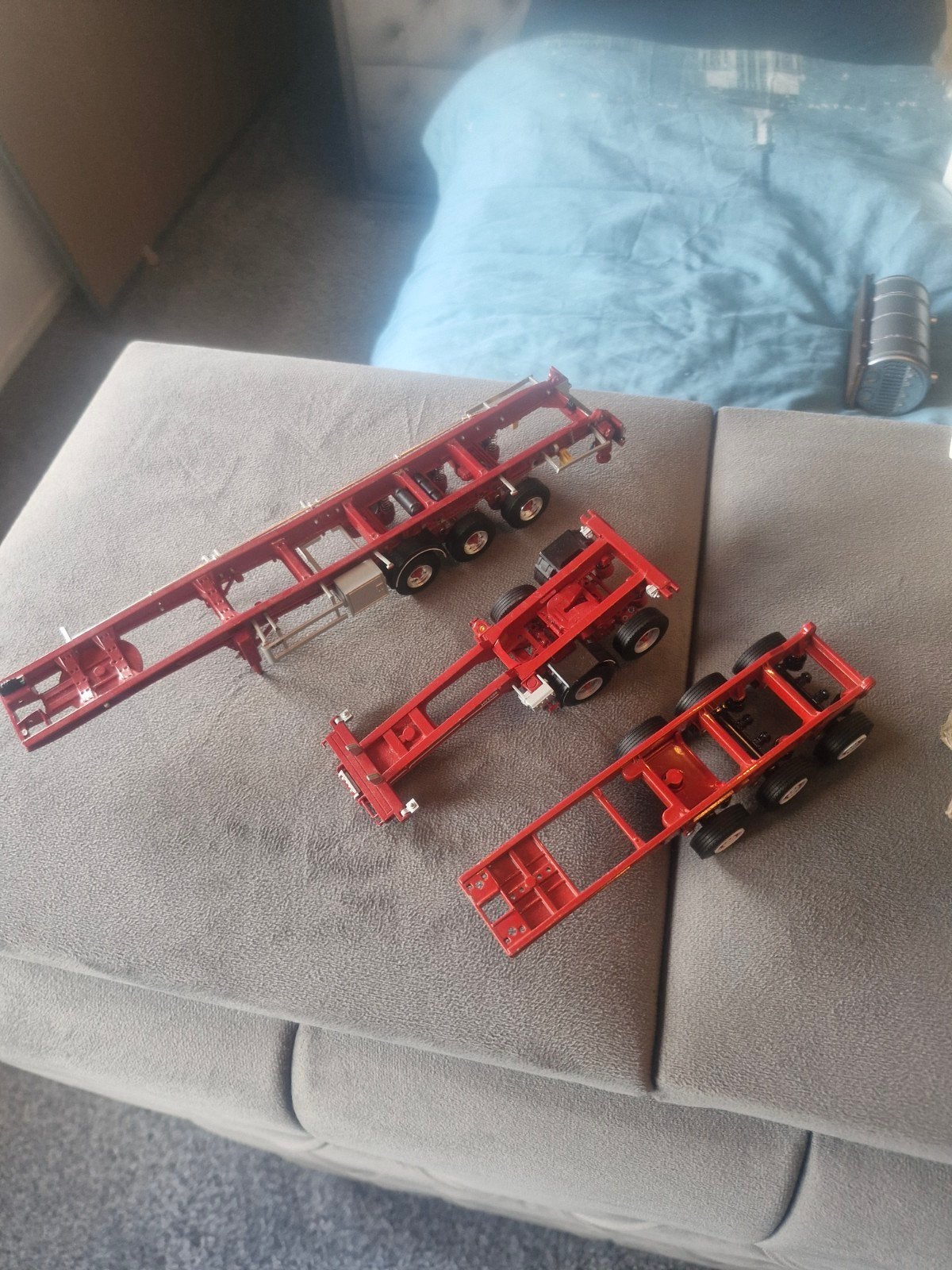 container/vloeistof chassis, Ophalen of Verzenden, Zo goed als nieuw, Bus of Vrachtwagen, Wsi