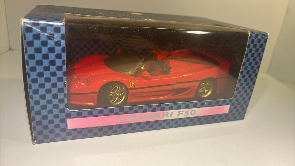 Ferrari f50 spyder maisto 1.24, Hobby en Vrije tijd, Maisto, Ophalen of Verzenden, A, A