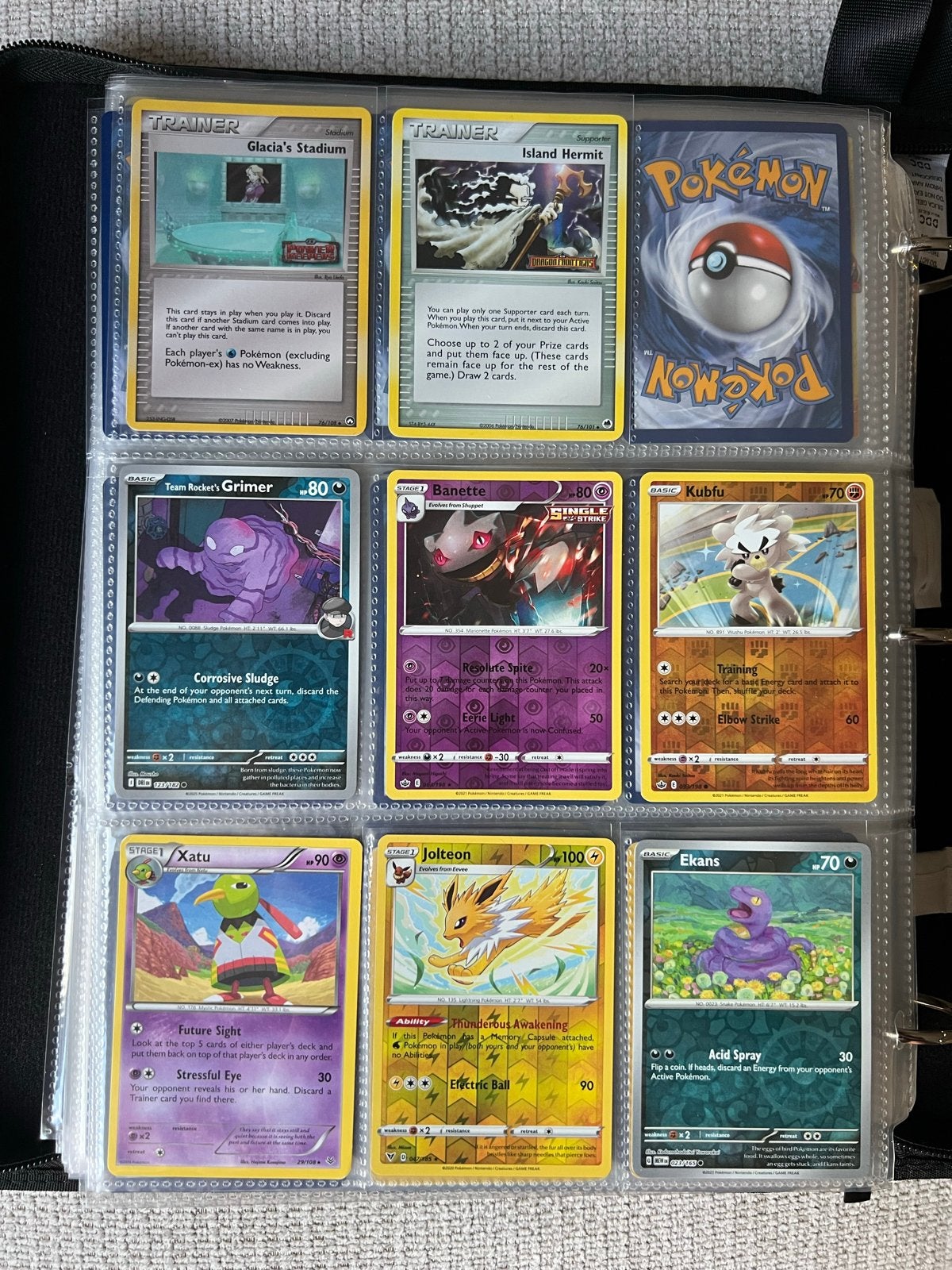 Grote verzameling Pokémon kaarten - holo’s en reverse, Ophalen of Verzenden, Gebruikt, Meerdere kaarten, Foil