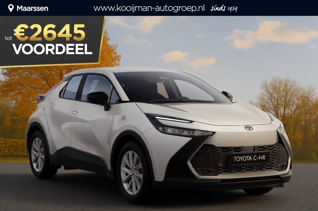 Toyota C-HR 1.8 Hybrid 140 Active €33.850,- RIJKLAAR! Nu, Auto's, Toyota, Bedrijf, Te koop, C-HR, ABS, Achteruitrijcamera, Adaptive Cruise Control