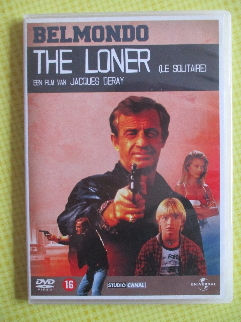 The Loner ( Le Solitaire ) - DVD ( Jean Paul Belmondo ), Alle leeftijden, Ophalen of Verzenden, Zo goed als nieuw, Actie en Avontuur