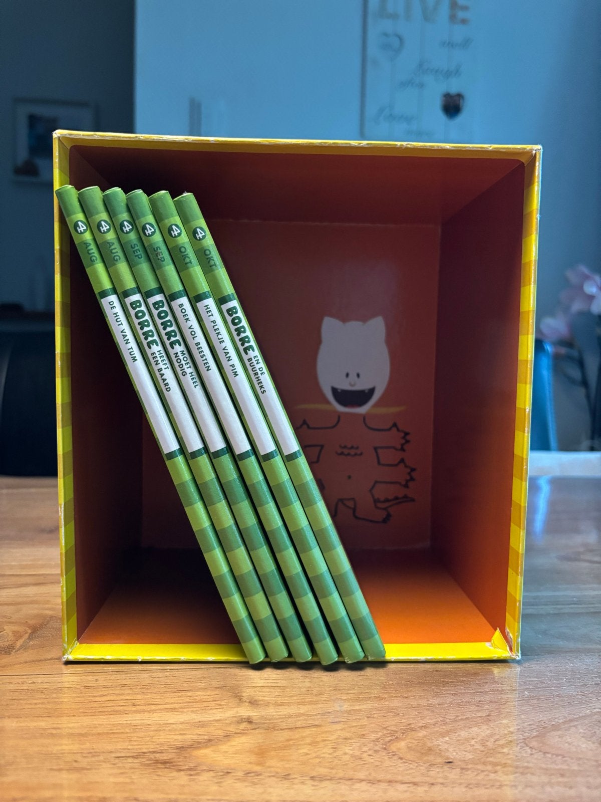 Borre Boeken Box - 6 Gouden Boekjes, 5 of 6 jaar, Fictie algemeen, Jongen of Meisje, Zo goed als nieuw