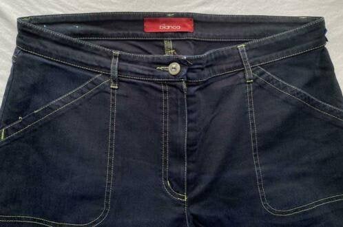 Bianca pantalon/jeans maat 44 regular, Ophalen of Verzenden, Zo goed als nieuw, Blauw, W33 - W36 (confectie 42/44)
