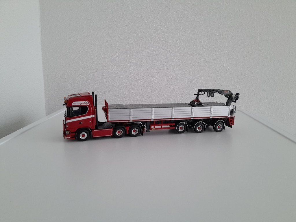 Scania CS20H Kapa Transport met stenentrailer kraan lading ., Verzenden, Nieuw, Bus of Vrachtwagen, Overige merken