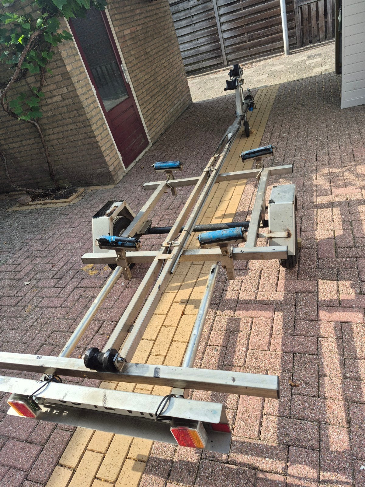 RVS Trailer, Ophalen, Minder dan 1500 kg, Gebruikt, Sloepentrailer