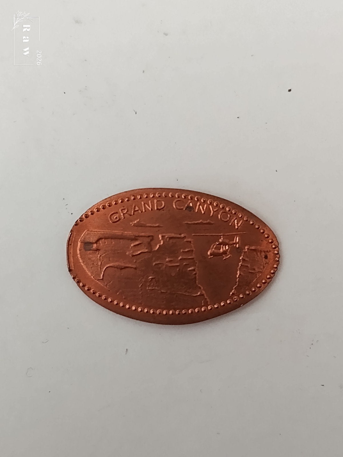 Pressed penny Grand Canyon, Ophalen of Verzenden, Overige materialen