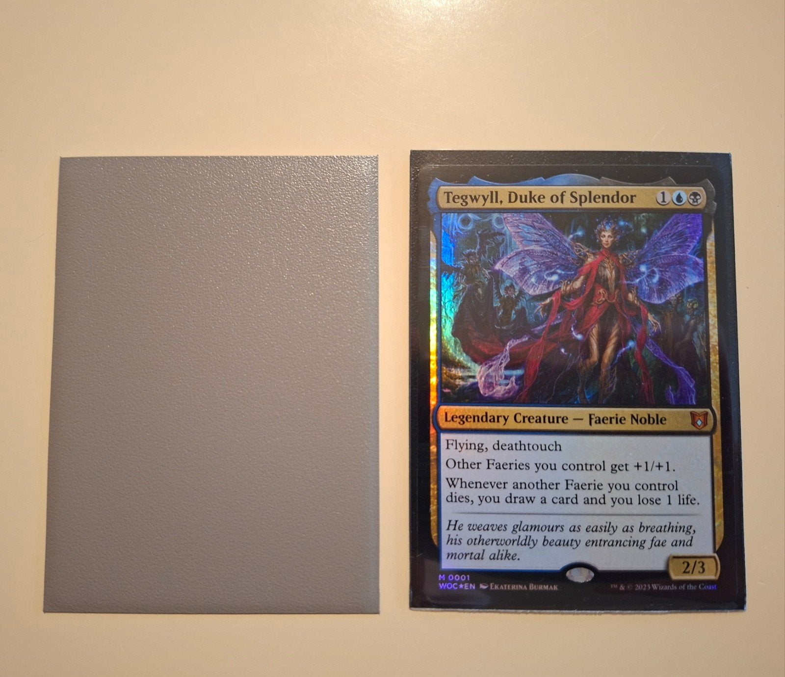 magic the gathering, fae commander deck, Hobby en Vrije tijd, Verzamelkaartspellen | Magic the Gathering, Ophalen of Verzenden