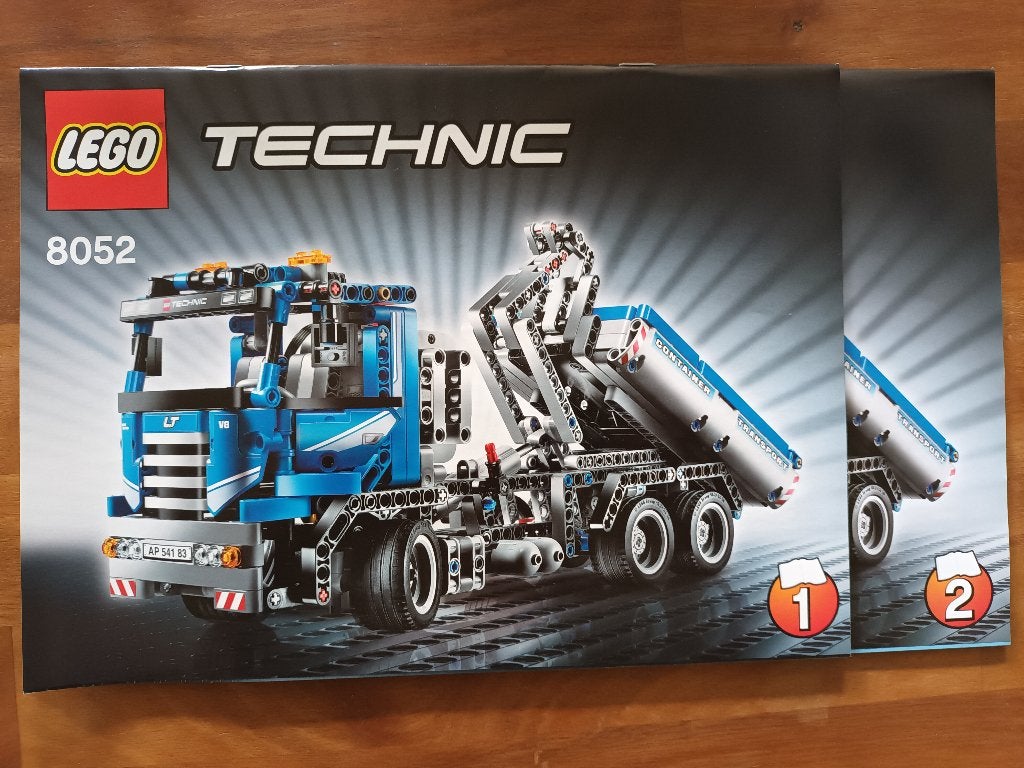 Lego Technic  8052 Container Truck, Gebruikt, Lego, Ophalen of Verzenden, Complete set