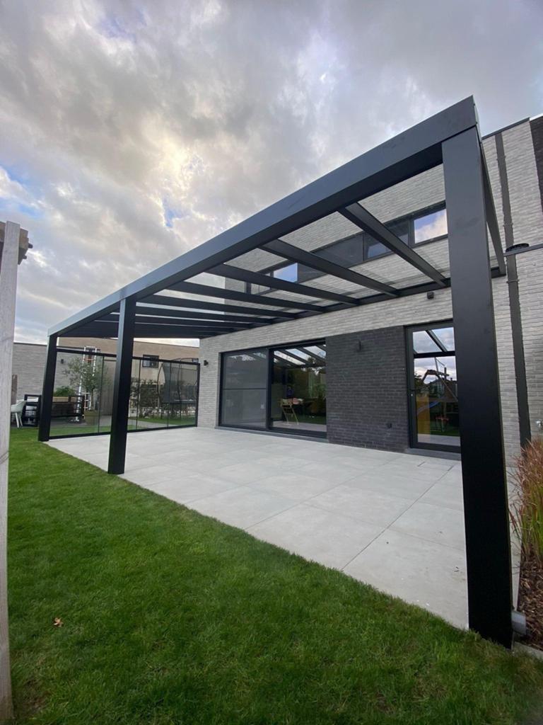 Moderne Veranda/Carport op Maat, Tuin en Terras, Overkappingen, Ophalen of Verzenden, Nieuw, Veranda