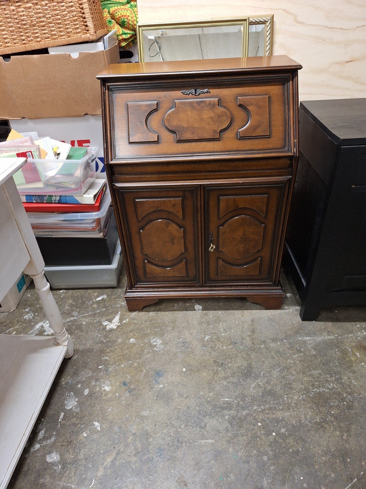 oude secretaire, Huis en Inrichting, Ophalen, Gebruikt, ?, ?