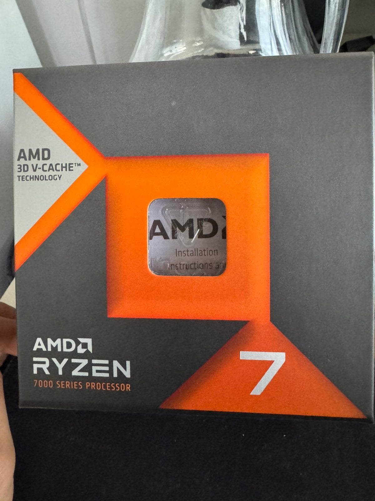AMD Ryzen 7 7800x3D, Computers en Software, Processors, Ophalen, Zo goed als nieuw, 8-core, 4 Ghz of meer