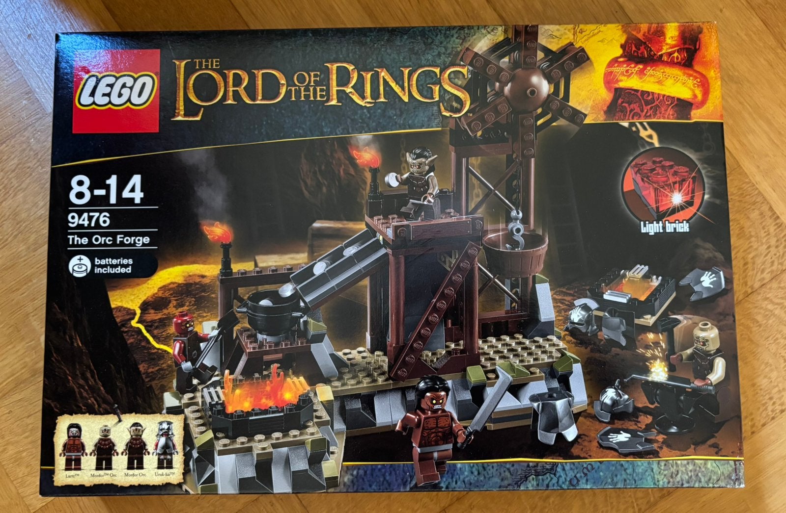 Lego 9476 The Orc Forge - Nieuw in gesealde doos MISB, Lego, Nieuw, Ophalen of Verzenden, Complete set