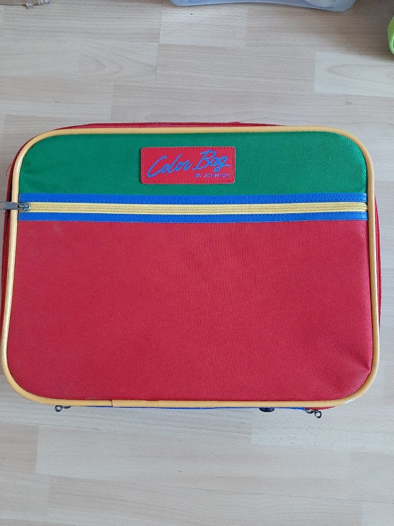 Vrolijke logeer koffer, Minder dan 50 cm, Ophalen of Verzenden, Zo goed als nieuw, Minder dan 35 cm