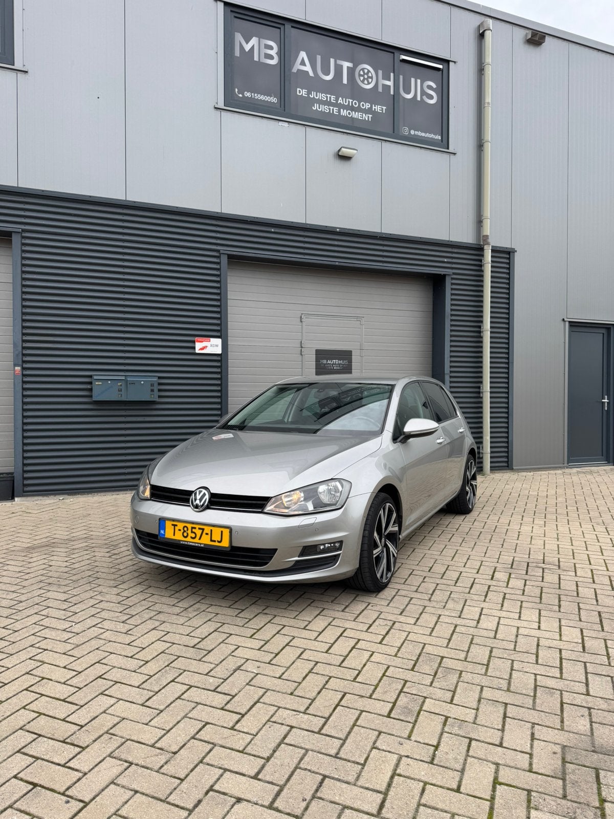 Volkswagen Golf 1.2 TSI 63KW 5D 2013 Grijs, Voorwielaandrijving, 4 cilinders, 610 kg, 49 €/maand