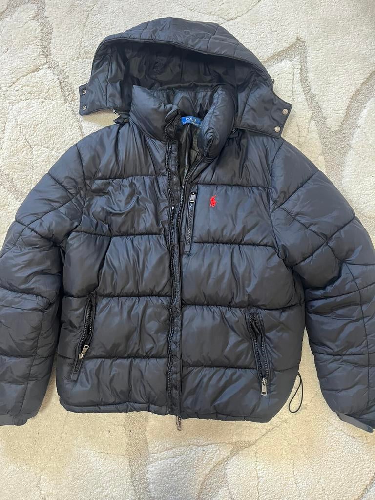 Ralph lauren puffer jacket, Ophalen of Verzenden, Zo goed als nieuw, Maat 52/54 (L), Blauw