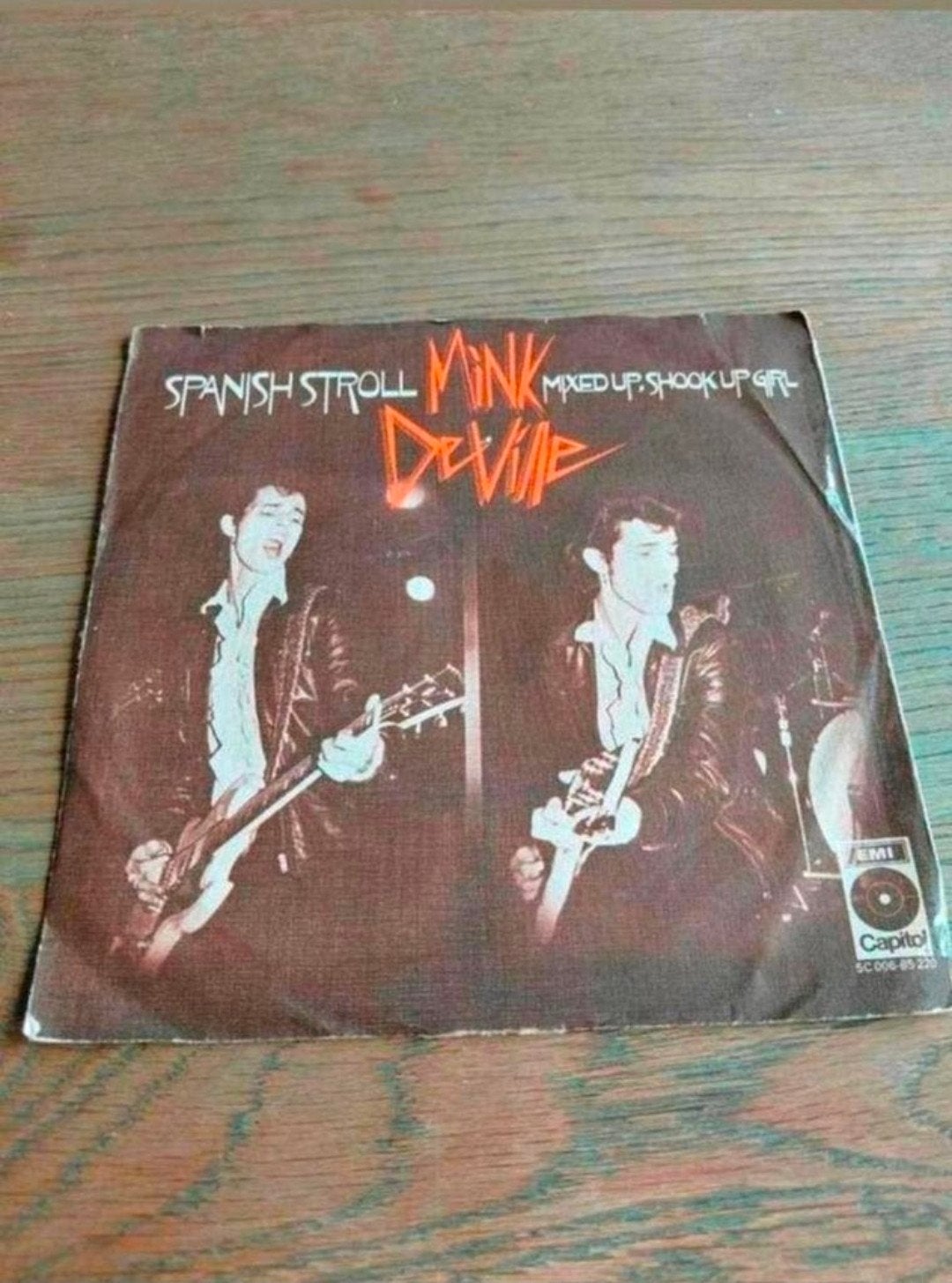 Mink DeVille – Spanish Stroll vinyl single. 1977., Gebruikt, 7 inch, Ophalen of Verzenden, Rock en Metal