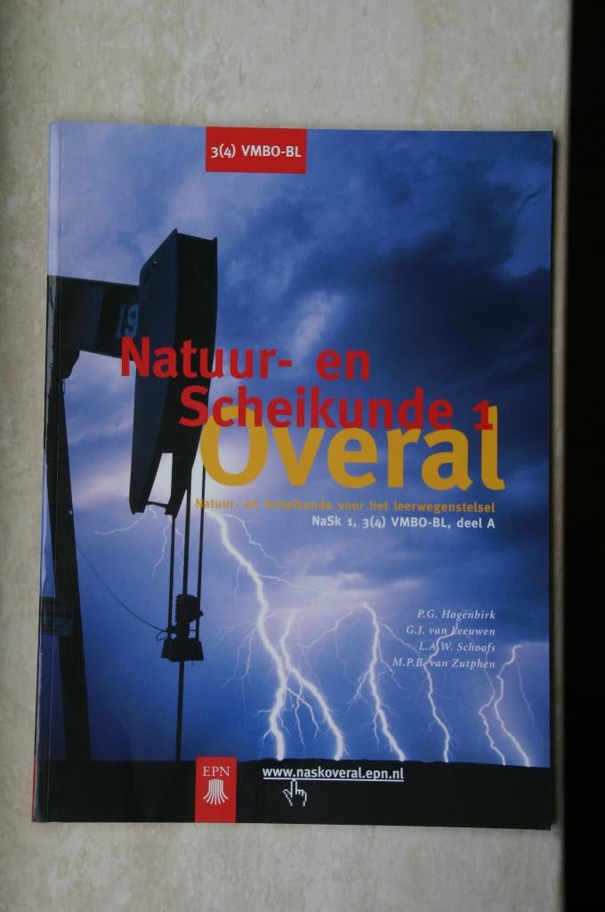 Natuur- en Scheikunde 1 - ISBN 9011063163 - 3(4) VMBO-BL, Boeken, Ophalen of Verzenden, Nieuw, VMBO, Scheikunde