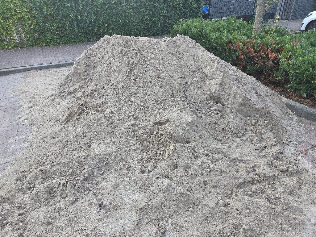Zand, Ophalen, Nieuw, Straatzand
