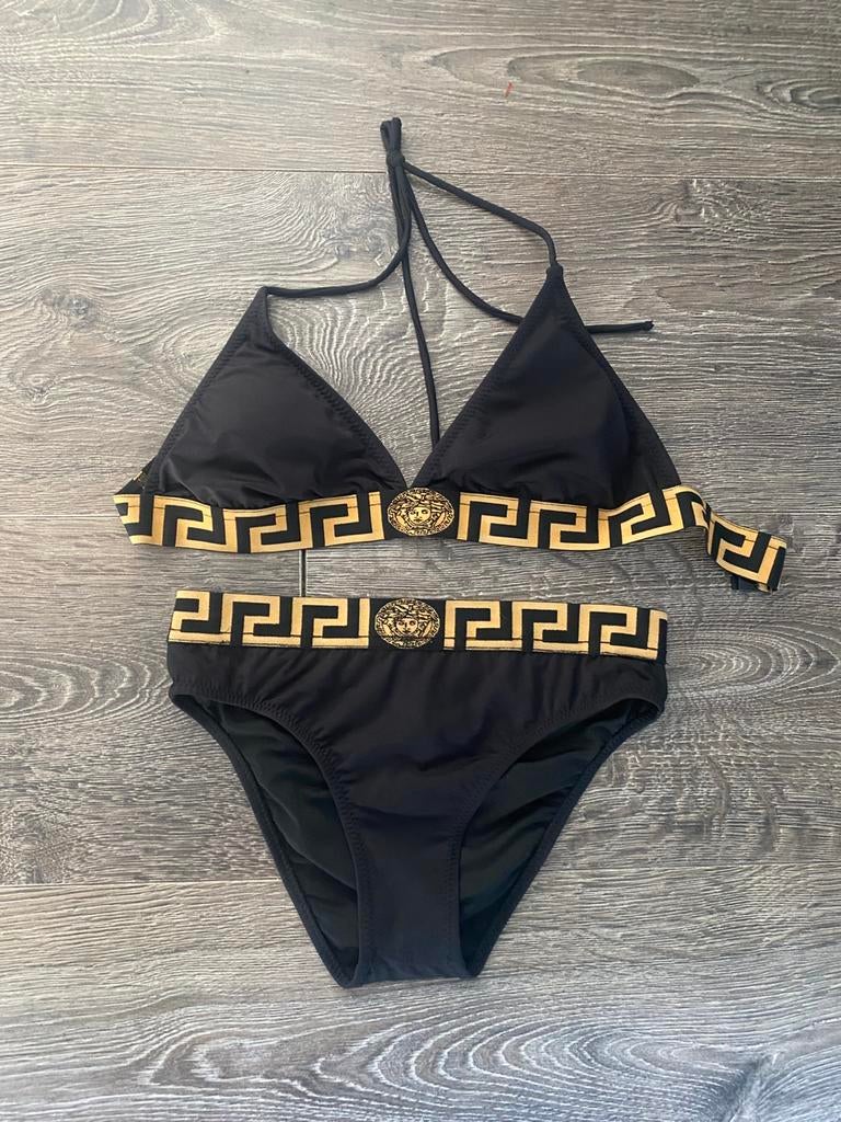 Versace Bikini Maat M Nieuw, Kleding | Dames, Badmode en Zwemkleding, Ophalen of Verzenden, Nieuw, Zwart, Bikini
