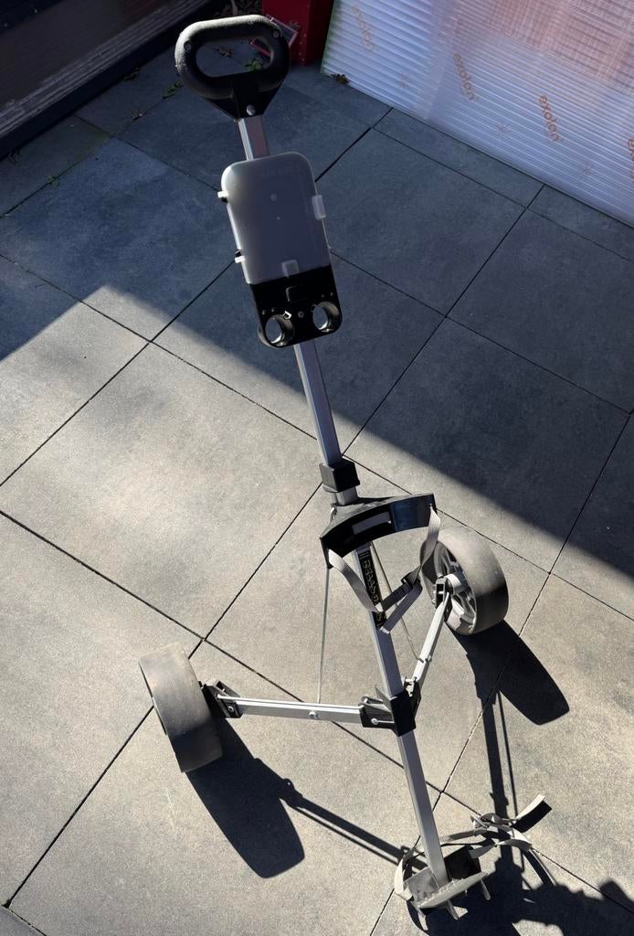 Stevige golf trolley, Ophalen of Verzenden, Zo goed als nieuw, Golfkar