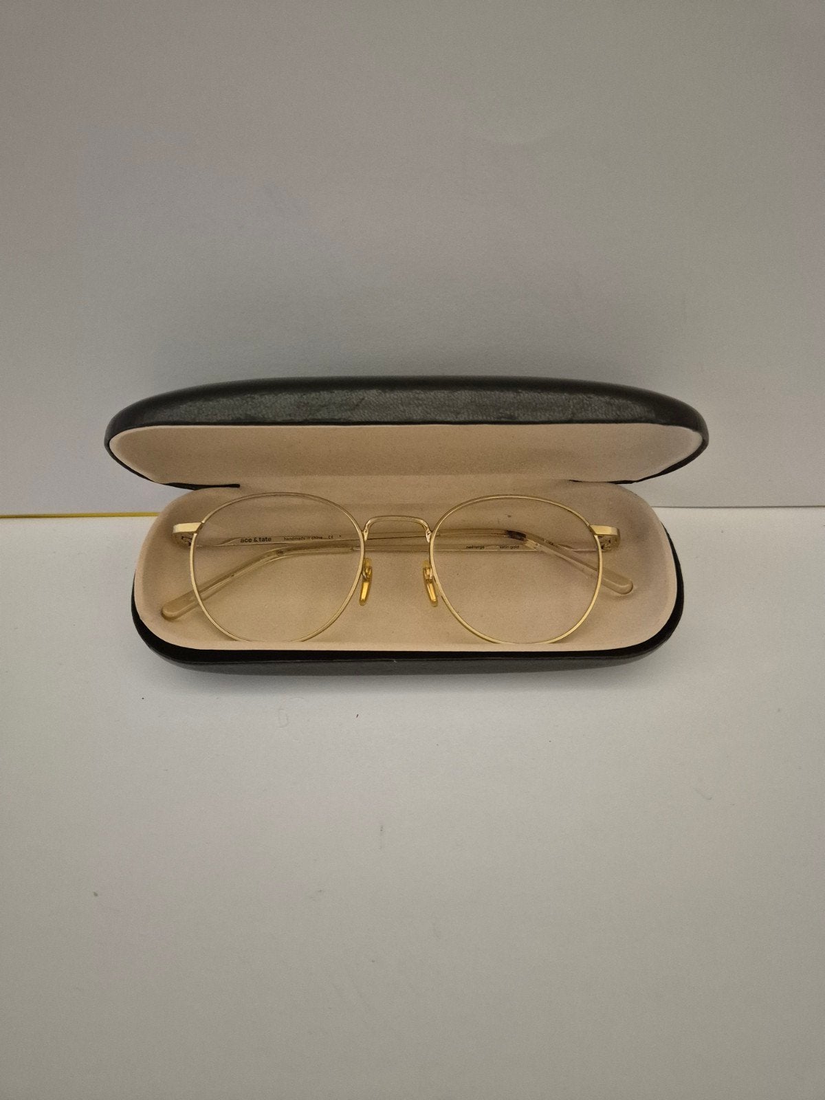 Ace & Tate Neil Large Bril - Satin Gold, Overige merken, Overige kleuren, Verzenden, Zo goed als nieuw