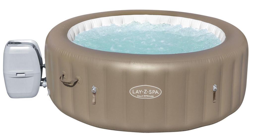 Lay-Z-Spa Palm Springs opblaasbare jacuzzi compleet, Ophalen, Zo goed als nieuw, Pomp