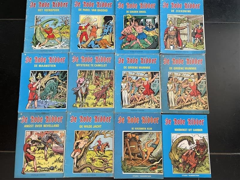 54 Rode Ridder strips, Meerdere stripboeken, Ophalen of Verzenden, Gelezen