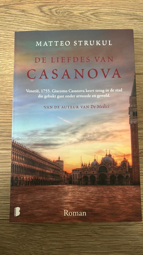 Matteo Strukul - De liefdes van Casanova, Boeken, Ophalen of Verzenden, Zo goed als nieuw, Matteo Strukul