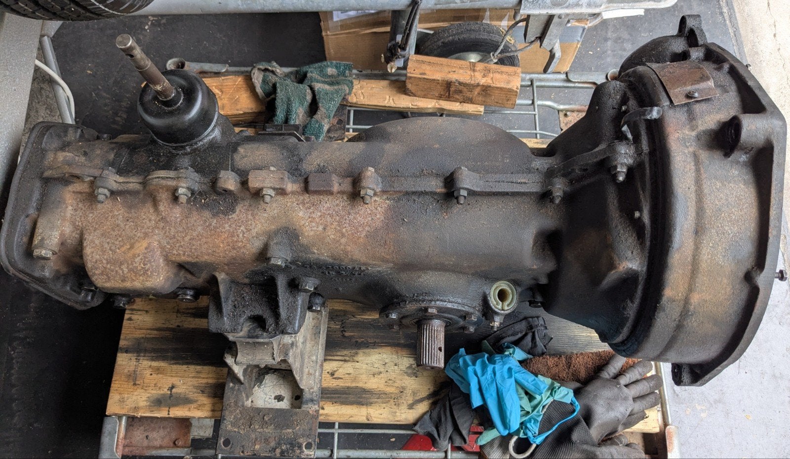 4 versnellingsbak Peugeot J7 Diesel, Ophalen, Gebruikt, Peugeot