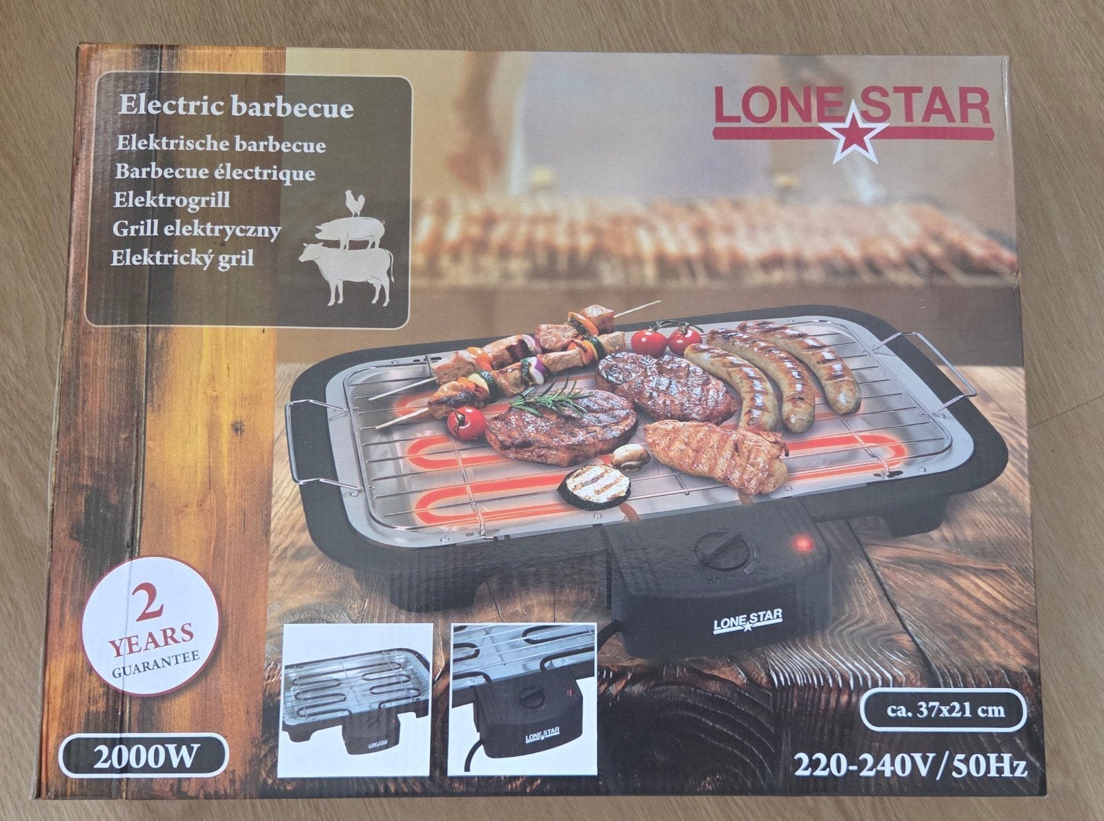 Tafel BBQ, Tuin en Terras, Elektrische barbecues, Ophalen, Nieuw