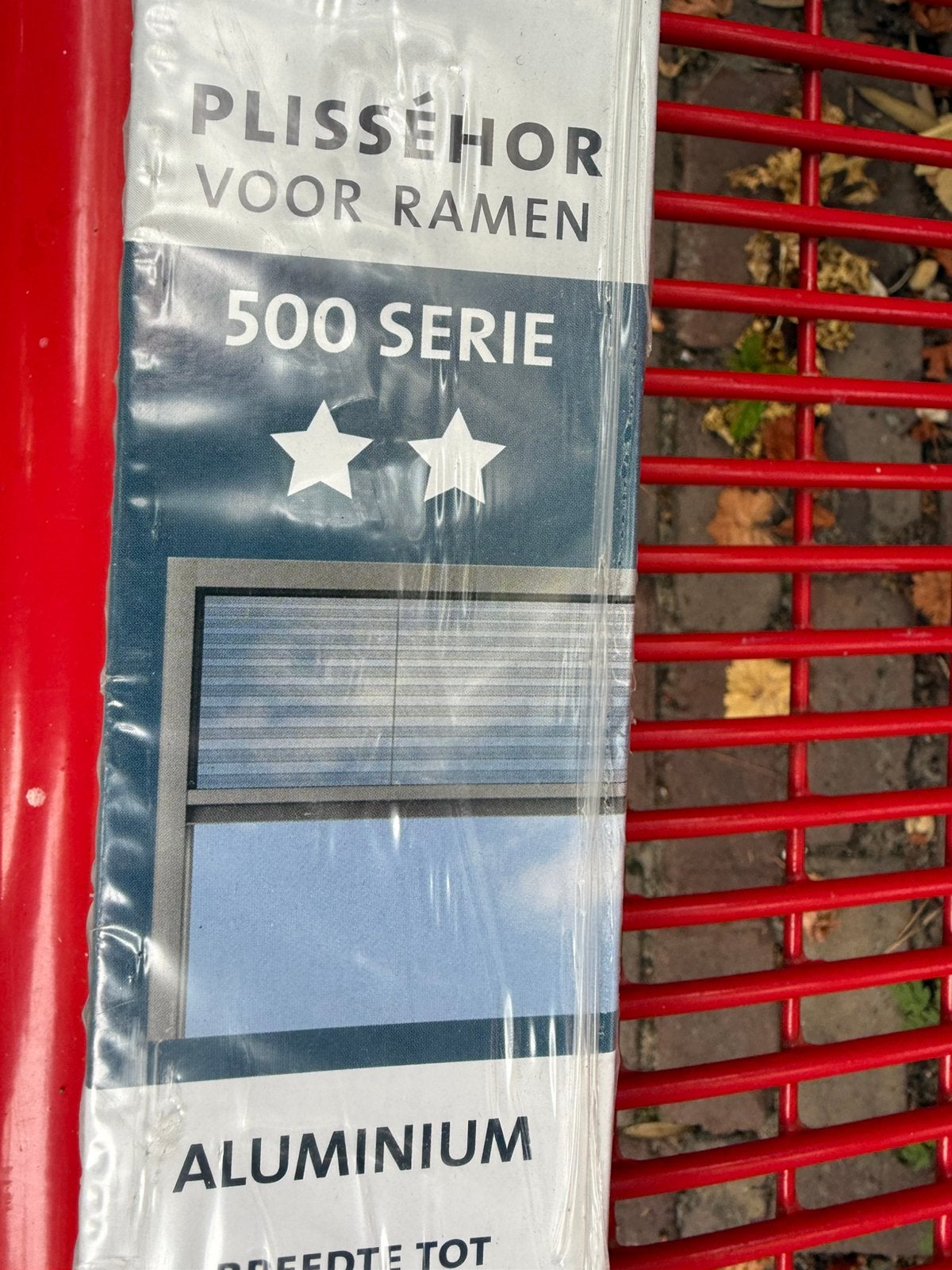 Bruynzeel plisseehor nieuw in doos, Bruynzeel, Ophalen, Zo goed als nieuw