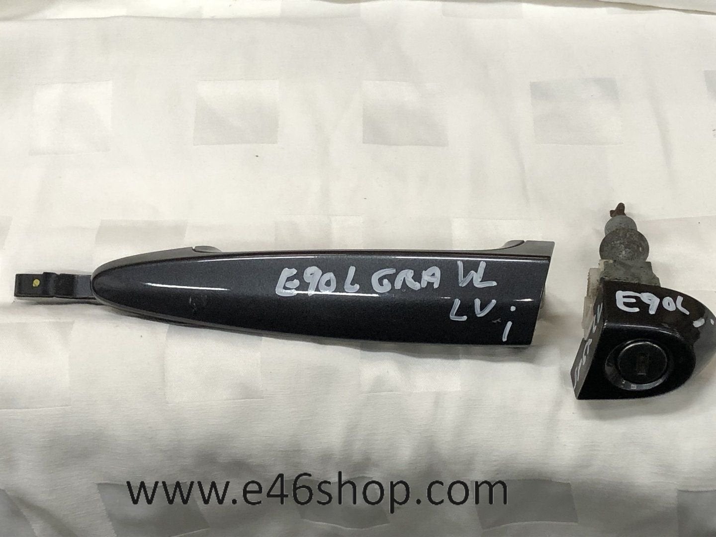 DEURGREEP LINKS VOOR MET VERLICHTING BMW E90 E91 SPARKLING G, Gebruikt, -, Deur, -
